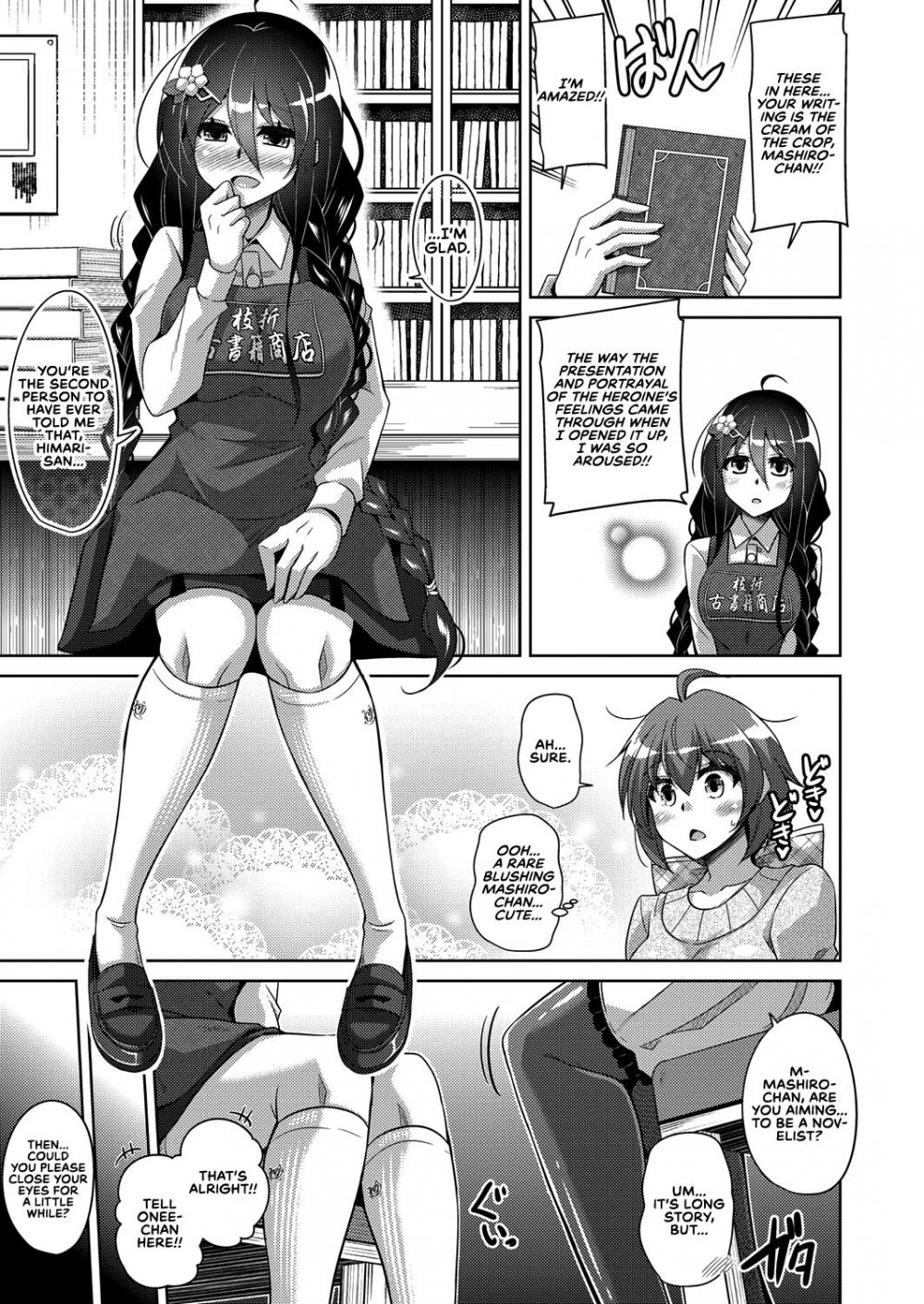 Hentai Manga Comic-A Bitch Rose Shrouded in Books-Read-82